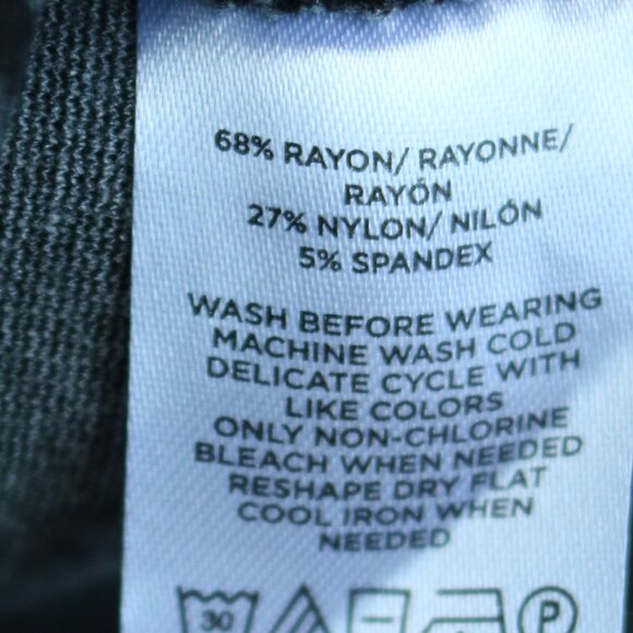 LOFT Plus Size Grey Cheetah Animal Print Knit Pencil Skirt Sz 18 - Picture 5 of 5